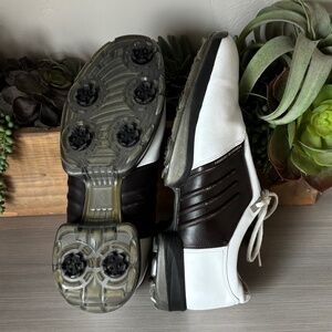 Adidas Porche Design Golf Shoes Cleats. Black/White